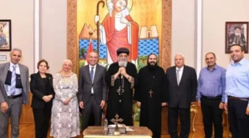 رئيس البنك الزراعي يجتمع مع قداسة البابا تواضروس الثاني لتعزيز التعاون وتوسيع نطاق تمويل مشاريع الأديرة