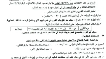متطلبات ومعايير القبول في مدارس التمريض الثانوي 2026 بمحافظة القاهرة
