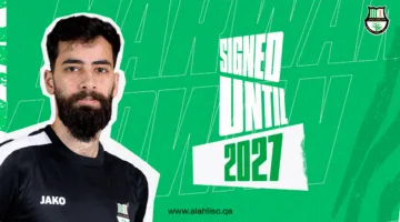 الأهلي يجدد عقد حارس مرماه يزن نعيم لمدة عامين آخرين