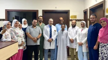 إنقاذ طفل مصاب بمتلازمة “تحلل البشرة السميّ” النادرة في مستشفى حورس التخصصي بالأقصر التابعة لهيئة الرعاية الصحية