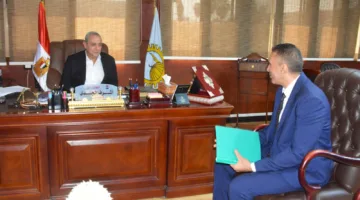 صور: محافظ الغربية يناقش مع وكيل وزارة العمل الجديد طرق دعم الشباب وفرص العمل