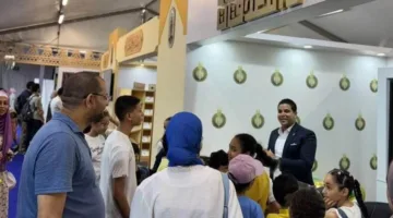 ركن ‘بيت الزكاة والصدقات’ في جناح الأزهر يلفت انتباه زوار معرض الإسكندرية الدولي للكتاب