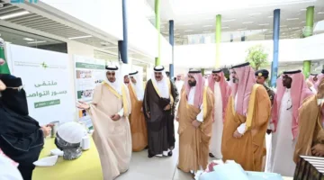 أمير منطقة جازان يشرف على انطلاق ملتقى جسور التواصل 2025