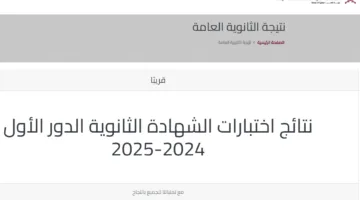 كيفية معرفة نتائج الثانوية العامة عبر موقع وزارة التربية والتعليم