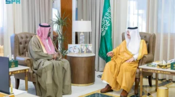 أمير المنطقة الشرقية يلتقي برئيس وأعضاء جمعية حكام كرة القدم السعودية ‘عطاء ووفاء’