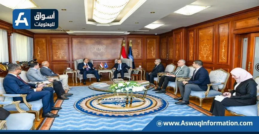 أسامة ربيع يلتقي بالخط الملاحى التركى لبحث زيادة عدد الرحلات عبر قناة السويس