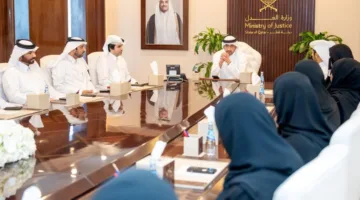 وزير العدل ووزير الدولة لشؤون مجلس الوزراء يبرز إنجازات الخدمات الرقمية في القطاع العقاري