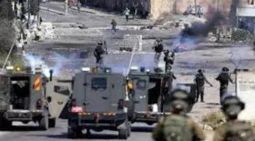 إصابة 10 فلسطينيين نتيجة هجمات قوات الاحتلال والمستوطنين في مدينة نابلس