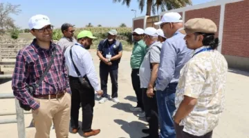 «مياه الفيوم» تستقبل وفدًا من بنجلاديش لمناقشة مشاريع صرف المياه.
