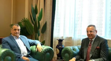 وزير الدولة للإنتاج الحربي يستقبل محافظ جنوب سيناء لمناقشة أوجه تعزيز التعاون.