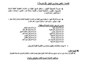 فتح باب التسجيل في مدارس التمريض بالشرقية.. تعرف على التفاصيل