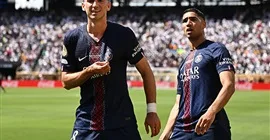 باريس سان جيرمان يتفوق على ريال مدريد برباعية نظيفة ويتأهل إلى نهائي كأس العالم للأندية. باريس سان جيرمان يتفوق على ريال مدريد برباعية نظيفة ويتأهل إلى نهائي كأس العالم للأندية.
