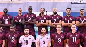 المنتخب القطري للكرة الطائرة يستمر في التحضير لبطولة غرب آسيا في البحرين
