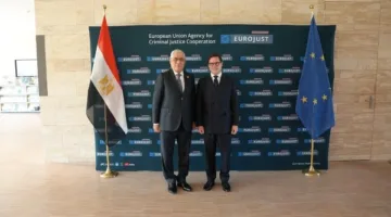 النائب العام يشارك في اجتماعات اليوروميد في لاهاي ويتناقش مع رئيس يوروچست حول آفاق التعاون.