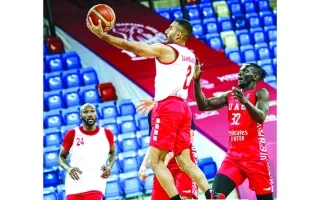 منتخب السلة يتعرض لهزيمتين وديتين ضد البحرين