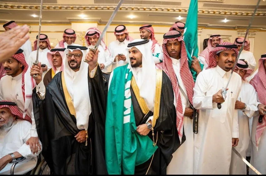 احتفال زفاف عبدالله من أسرتي العتيبي والذيبى