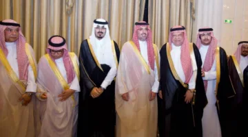 محافظ جدة يشارك في احتفالات أسرتي الجميعة والشلهوب