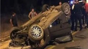 حادث انقلاب سيارة نقل على طريق بنها-المنصورة يُسفر عن إصابة 9 عمال