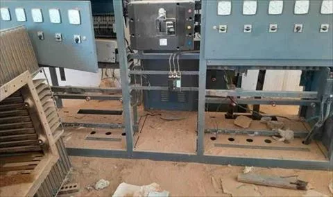 سرقة أجهزة محطة الطاقة شمال بني وليد سرقة أجهزة محطة الطاقة شمال بني وليد