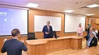 رئيس جامعة القاهرة يزور موقع الفر الأهلي ويحث على تسريع إنهاء التجهيزات النهائية