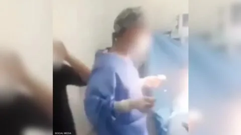 فيديو لرقص فريق طبي في غرفة العمليات يثير الجدل في المغرب فيديو لرقص فريق طبي في غرفة العمليات يثير الجدل في المغرب