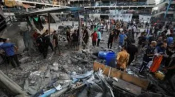 مذبحة جديدة في دير البلح.. استشهاد 16 فلسطينياً، بينهم 10 أطفال.
