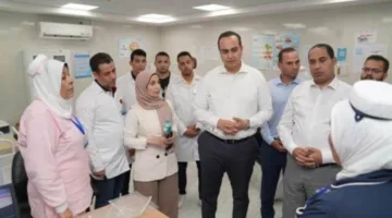 رئيس “الرعاية الصحية” يستمر في زياراته المفاجئة لمراكز الهيئة في منطقة القناة
