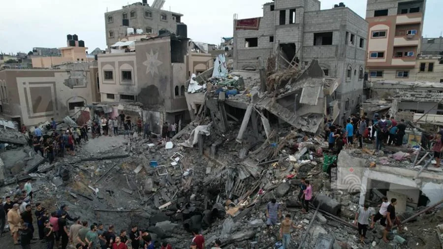 استشهاد 8 فلسطينيين جراء قصف الاحتلال في غزة وخان يونس