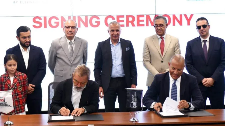 شركة السويدي للتنمية الصناعية تُبرم اتفاقية مع شركة بوني التركية، من أبرز الشركات العالمية في قطاع الصناعات النسيجية شركة السويدي للتنمية الصناعية تُبرم اتفاقية مع شركة بوني التركية، من أبرز الشركات العالمية في قطاع الصناعات النسيجية