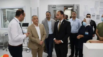 محافظ الإسماعيلية يزور مستشفى القصاصين التخصصي ويثني على مستوى الخدمات الصحية المقدمة
