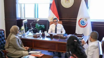 وزير الصحة يجتمع لمناقشة آخر تطورات نظام خدمات نقل الدم الوطني