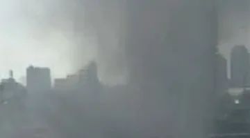 نشوب حريق في هياكل ومخلفات على كورنيش النيل بالزمالك