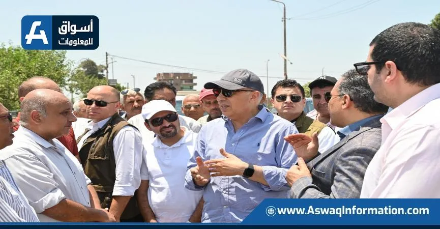 وزير الري يزور مشاريع النظام المائي في محافظتي الشرقية والقليوبية وزير الري يزور مشاريع النظام المائي في محافظتي الشرقية والقليوبية