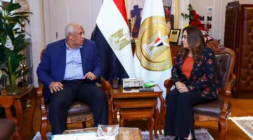 وزيرة التنمية تناقش مع محافظ الوادي الجديد آخر التطورات في الخطة التنفيذية لإنشاء مركز الحرير في مدينة الخارجة