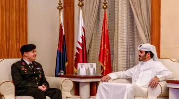 وزير الداخلية يلتقي مسؤولاً من القطاع الأمني التركي