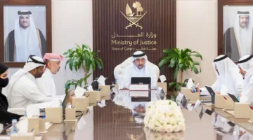 اجتماع لجنة قبول المحامين برئاسة وزير العدل