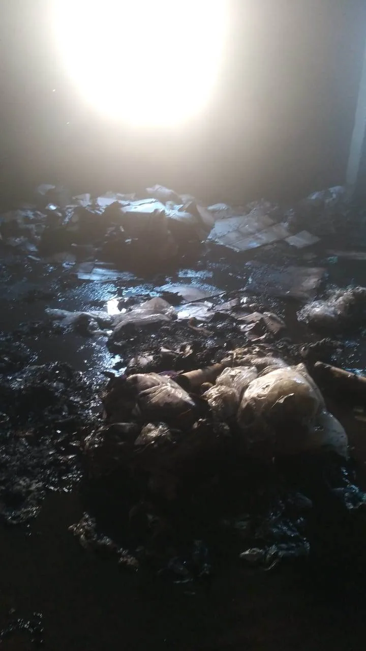 إخماد حريق في مصنع لمنتجات غذائية للأطفال في بنها