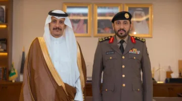 محافظ حفرالباطن يرفع مدير شرطة المحافظة إلى رتبة عميد