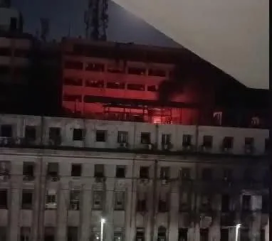 صور حريق جديد في سنترال رمسيس صور حريق جديد في سنترال رمسيس