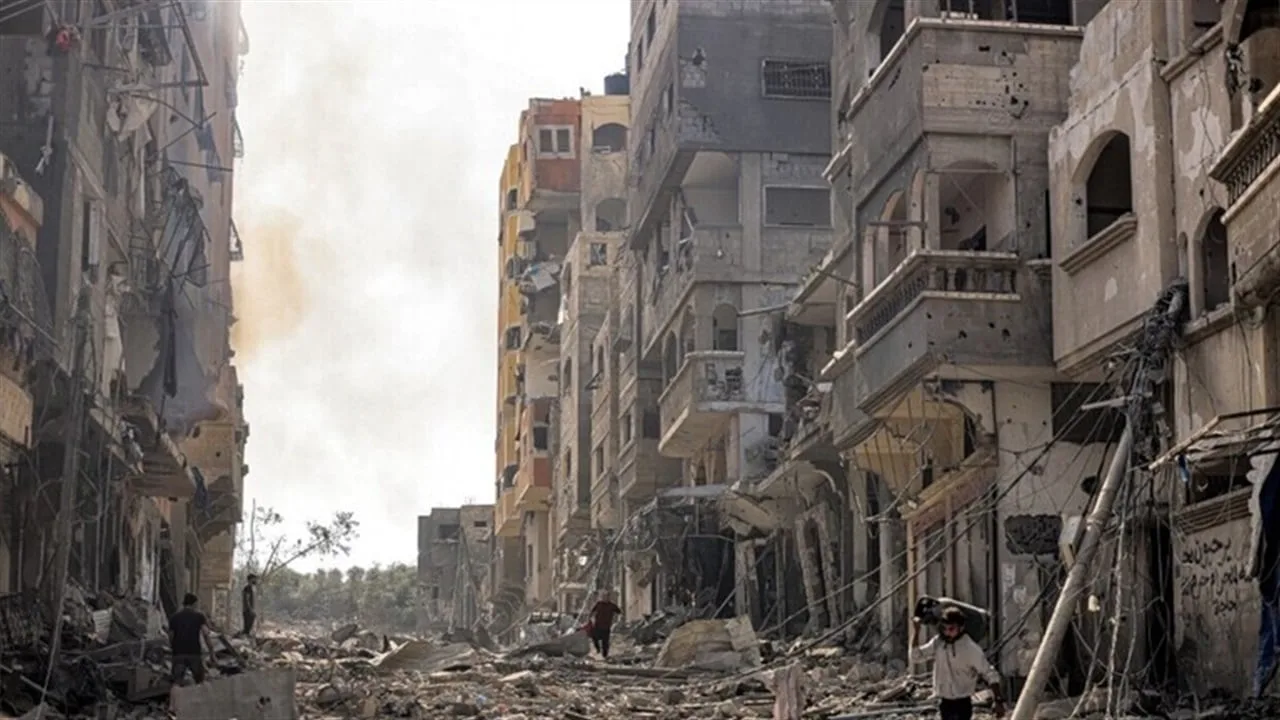 انهيار مبنى ملغوم فوق جنود إسرائيليين في غزة
