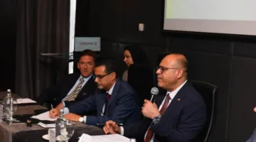 وزير العمل يتحدث في ورشة توعوية نظمتها الغرفة التجارية السويسرية في القاهرة