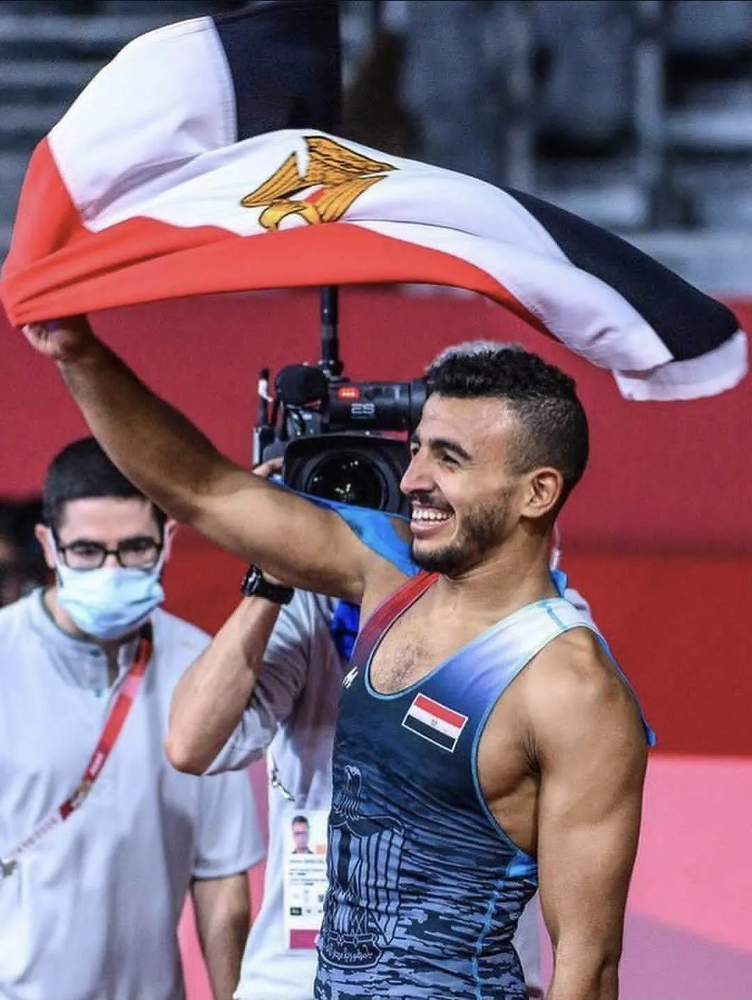 البطل الأولمبي محمد إبراهيم كيشو يعلن عن انتهاء مسيرته في المصارعة رسميًا