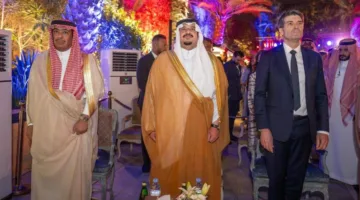نائب أمير الرياض يكرم حفل سفارة فرنسا احتفالًا باليوم الوطني الفرنسي