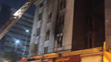 عاجل.. تعليق محافظ القاهرة على تجدد حريق سنترال رمسيس