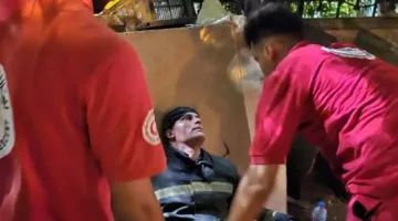 استجابة سريعة من فرق الطوارئ التابعة للهلال الأحمر المصري لحادث حريق صغير في منطقة سنترال رمسيس