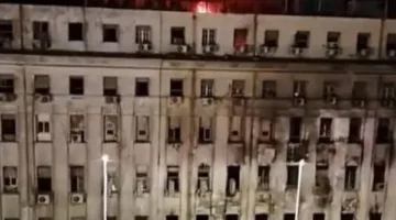 إخماد حريق سنترال رمسيس للمرة الثانية (بث مباشر)