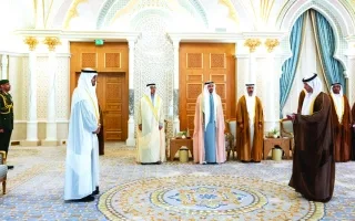 رئيس الدولة يستقبل أوراق اعتماد سفراء جدد في البلاد