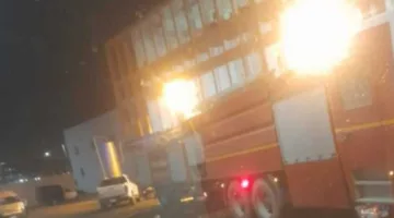 إخماد حريق في مصنع للكيماويات بأسوان