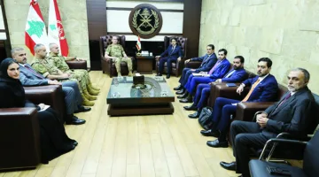 قائد الجيش: لبنان يقدّر جهود قطر في دعم القوات المسلحة