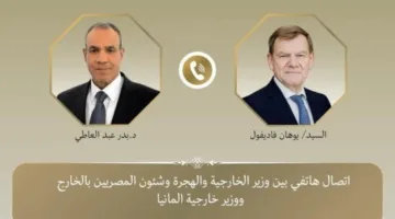 وزير الخارجية يتناول مع نظيره الألماني تعزيز الشراكة والتطورات الإقليمية الحالية